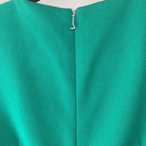 TIBI Stretch-Crepe Bell-Sleeve Cocktail Midi Dress - Picture 7 of 9